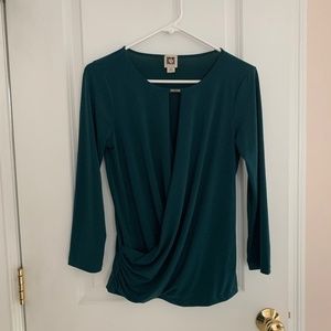Anne Klein Green Blouse